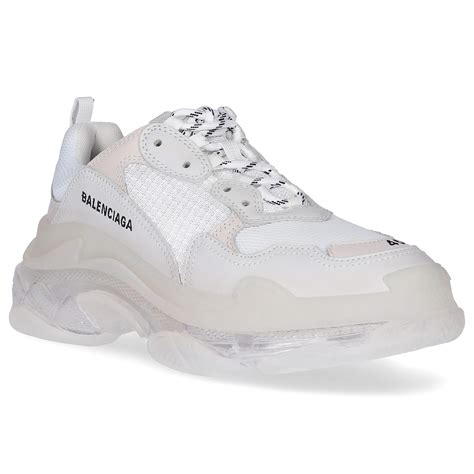 all white balenciaga shoes|all white balenciaga sneakers.